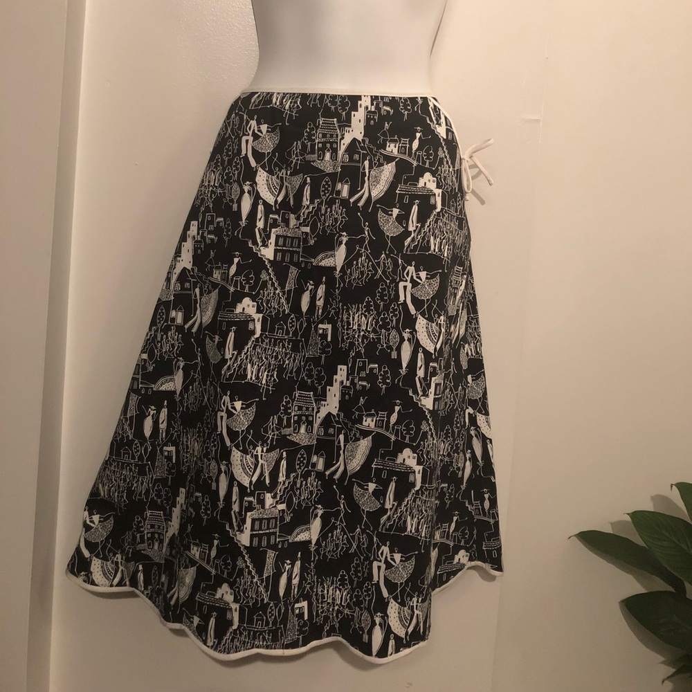 Black and White skirt